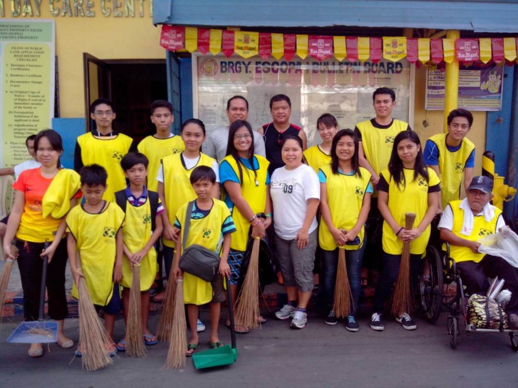 quirino 1st ward members during national day of service