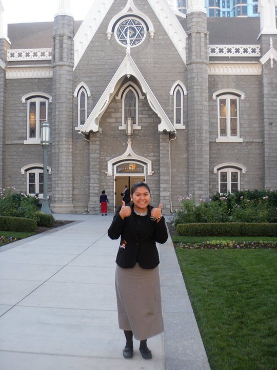 mormon missionary at temple square