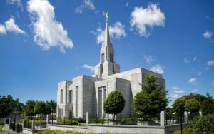 Mormon temple in Cebu