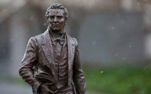 Joseph Smith statue at Temple Square