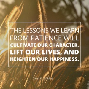 patience meme President Uchtdorf