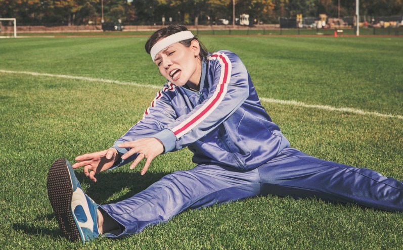 woman doing an exercise
