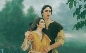 The first of the scriptural love stories.