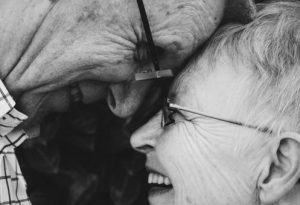 Photo of a senior couple.