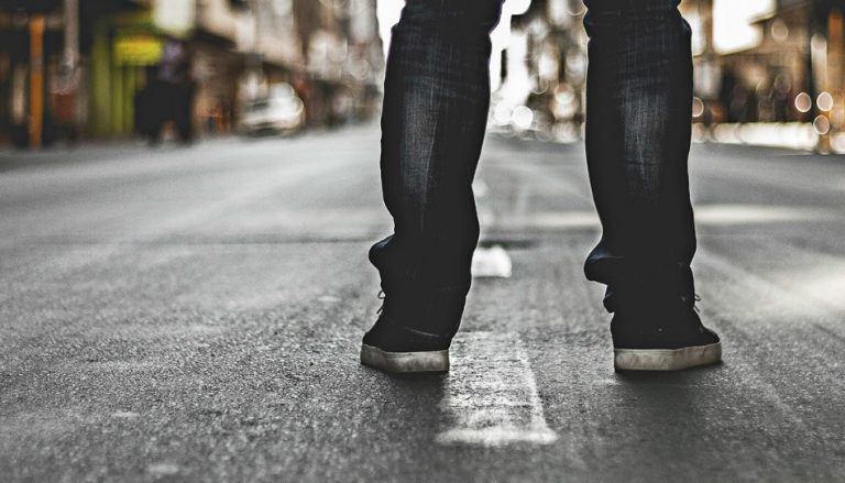 person walking