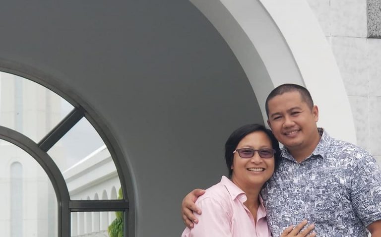 husband and wife together