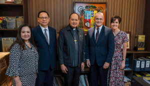 Interfaith Power in Action: Elder Kearon Meets with Cardinal Pablo Virgilio David