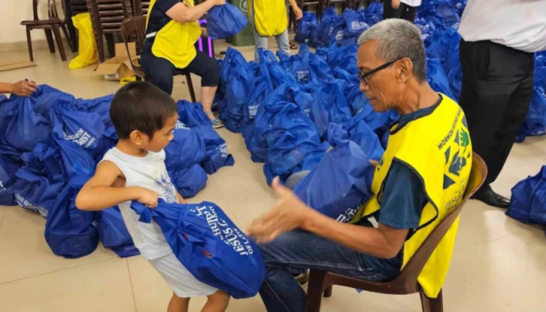 church members flood philippines